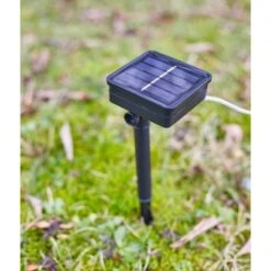 Amare LED-Lichterkette Mit 15 XXL-Lampions Ø 15 Cm Solarbetrieb Bunt 7 M -Heimdekoration Angebote 4251083906949 4655 09
