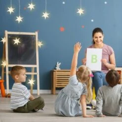 Amare LED-Sternenlichterkette 10-flammig Weiß Ø 12 Cm -Heimdekoration Angebote 4251083907625 4655 05