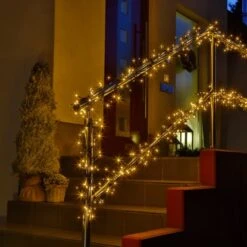 Amare LED-Lichterkette 200 LEDs Mit 8 Leuchtmodi Und Timer 19,9 M Warmweiß -Heimdekoration Angebote 4251083907649 4655 04