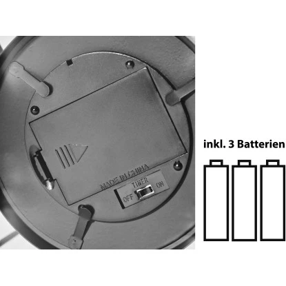 Amare LED-Dekolampen 2er-Set Im Industrie-Look Eckig 6 Amare LED-Dekolampen 2er-Set Im Industrie-Look Eckig – Bild 6