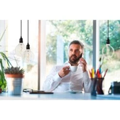 Amare LED-Glaskugel Glow 3er Set Mit Netzstecker Klar -Heimdekoration Angebote 4251083910083 4655 05