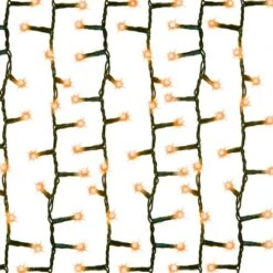 Amare LED-Lichterkette 1000 LEDs Mit Fernbedienung 30 M Bernsteinfarben