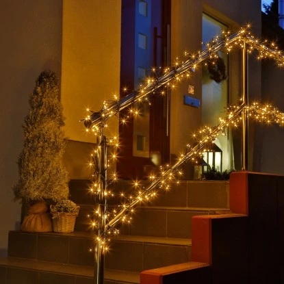 Amare LED-Lichterkette 1000 LEDs Mit Fernbedienung 30 M Bernsteinfarben 4 Amare LED-Lichterkette 1000 LEDs Mit Fernbedienung 30 M Bernsteinfarben – Bild 4