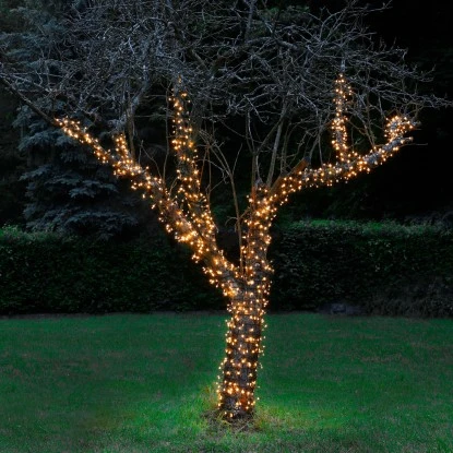 Amare LED-Lichterkette 1000 LEDs Mit Fernbedienung 30 M Bernsteinfarben 6 Amare LED-Lichterkette 1000 LEDs Mit Fernbedienung 30 M Bernsteinfarben – Bild 6