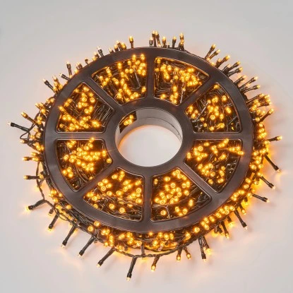 Amare LED-Lichterkette 1000 LEDs Mit Fernbedienung 30 M Bernsteinfarben 7 Amare LED-Lichterkette 1000 LEDs Mit Fernbedienung 30 M Bernsteinfarben – Bild 7