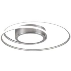 Trio LED-Deckenleuchte Yava 56W 6800 Lm Nickel Matt -Heimdekoration Angebote 5036132 2451 3