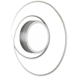 Trio LED-Deckenleuchte Yava 56W 6800 Lm Nickel Matt -Heimdekoration Angebote 5036132 2451 4