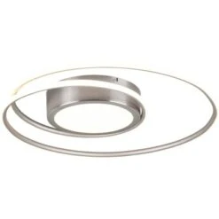 Trio LED-Deckenleuchte Yava 56W 6800 Lm Nickel Matt -Heimdekoration Angebote 503613 2451 0 1