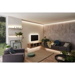 Paulmann MaxLED 250 Stripe 2,5 M TunW IP44 Cover 2700-6500K 10W 24V Silber Kunststoff -Heimdekoration Angebote 536148 2425 06