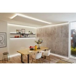 Paulmann MaxLED 250 Stripe 2,5 M TunW IP44 Cover 2700-6500K 10W 24V Silber Kunststoff -Heimdekoration Angebote 536148 2425 08