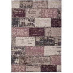 Teppich Guadeloupe 980 Lila-Multicolor 80 Cm X 150 Cm