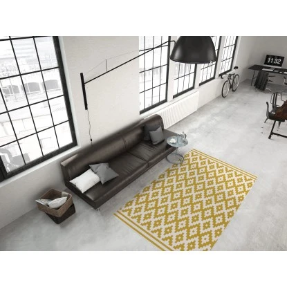 Teppich Icon 510 Elfenbein-Gold 120 Cm X 170 Cm 2 Teppich Icon 510 Elfenbein-Gold 120 Cm X 170 Cm – Bild 2