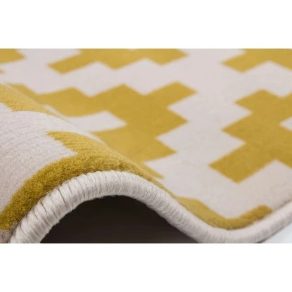 Teppich Icon 510 Elfenbein-Gold 120 Cm X 170 Cm 3 Teppich Icon 510 Elfenbein-Gold 120 Cm X 170 Cm – Bild 3