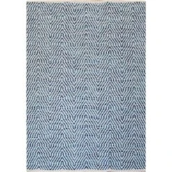 Teppich Melrose 610 Blau 80 Cm X 150 Cm