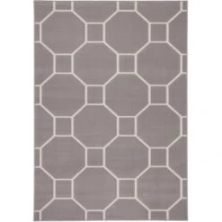 Teppich Retro 310 Taupe-Elfenbein 160 Cm X 230 Cm
