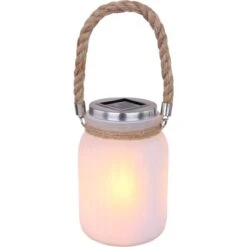 Globo LED-Solaraußenleuchte Laterne Aus Kunststoff