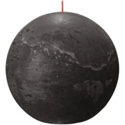 Bolsius Rustik-Kugelkerze Shine 145 Mm Stürmische Grau