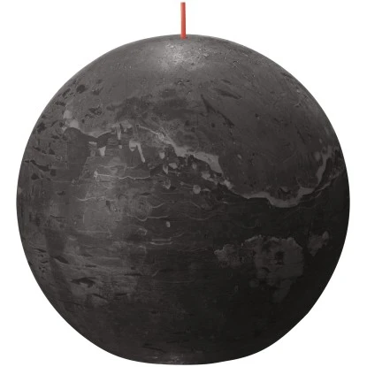 Bolsius Rustik-Kugelkerze Shine 145 Mm Stürmische Grau 1 Bolsius Rustik-Kugelkerze Shine 145 Mm Stürmische Grau