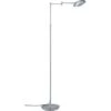 Trio LED Stehleuchte Calcio Nickel Matt 1400 Mm X 250 Mm X 710 Mm