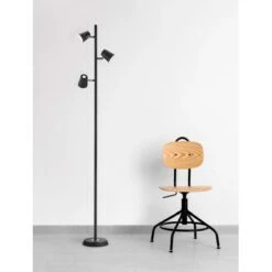 Trio LED Stehleuchte Narcos Schwarz Matt 1540 Mm X 280 Mm X 180 Mm -Heimdekoration Angebote 593487 2451 8