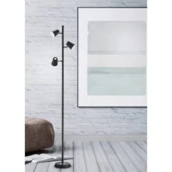 Trio LED Stehleuchte Narcos Schwarz Matt 1540 Mm X 280 Mm X 180 Mm -Heimdekoration Angebote 593487 2451 9