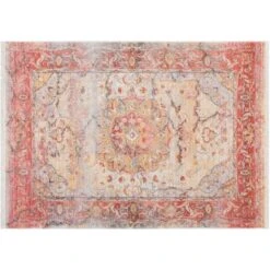 Kayoom Teppich Tibet Nagqu Rot 120 Cm X 170 Cm