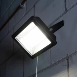 LED-Strahler 4000 K IP65 Sanan LED 100 W 11000 Lm Schwarz -Heimdekoration Angebote 692702 11020200 03