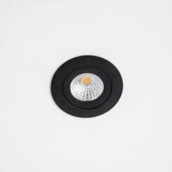 Spot 4,5 W 350 Lm CCT 2000-2700 K Ø 6,8 Cm Dimmbar Schwarz