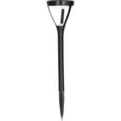 Solarleuchte Lima Mit Erdspieß 4 Lm 3000 K IP44 Schwarz