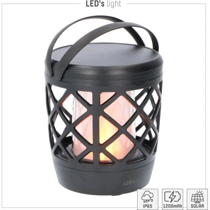 Solar-Laterne Rapanui Mit Erdspieß 2 W 50 Lm 1500 K IP65 Sensor Schwarz 10 Solar-Laterne Rapanui Mit Erdspieß 2 W 50 Lm 1500 K IP65 Sensor Schwarz – Bild 10