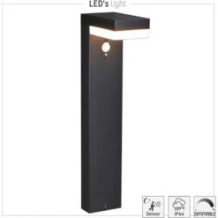 Solar-Wegeleuchte G Teborg 3,3 W 600 Lm 2700 K IP44 Sensor Schwarz 11 Solar-Wegeleuchte G Teborg 3,3 W 600 Lm 2700 K IP44 Sensor Schwarz -Heimdekoration Angebote 693365 11020200 06