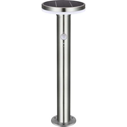 Solar-Wegeleuchte Porto 6 W 600 Lm 2700 K IP44 Sensor Rostfreier Stahl 1 Solar-Wegeleuchte Porto 6 W 600 Lm 2700 K IP44 Sensor Rostfreier Stahl