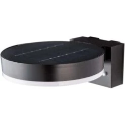 Solar-Wandleuchte Marseille 6 W 600 Lm 2700 K IP44 Sensor Schwarz -Heimdekoration Angebote 693405 11020200 09