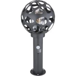 Globo Sockelleuchte Hilario Edelstahl Anthrazit Mit Sensor 6 Globo Sockelleuchte Hilario Edelstahl Anthrazit Mit Sensor -Heimdekoration Angebote 755747 3749 3