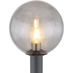 Globo Außenleuchte Hedwig Aluminium Druckguss Anthrazit Glas -Heimdekoration Angebote 756353 3749 4