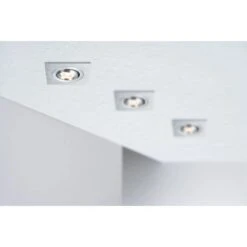 Paulmann LED-Einbauleuchten 3er-Set Premium Line 3 W Eckig EEK: A-A++