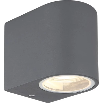 Globo Außenleuchte Veronika Rund 6,8 X 8, 1 Cm Anthrazit 1 Globo Außenleuchte Veronika Rund 6,8 X 8, 1 Cm Anthrazit