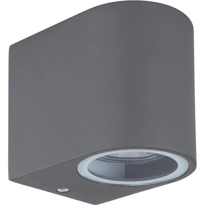 Globo Außenleuchte Veronika Rund 6,8 X 8, 1 Cm Anthrazit 2 Globo Außenleuchte Veronika Rund 6,8 X 8, 1 Cm Anthrazit – Bild 2