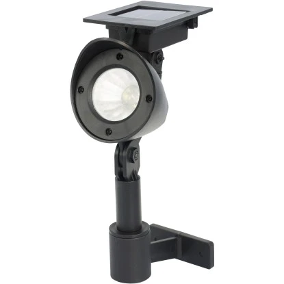 Globo LED-Solarspot 2 In 1 Wandlampe Und Erdspieß Schwarz 1 Globo LED-Solarspot 2 In 1 Wandlampe Und Erdspieß Schwarz