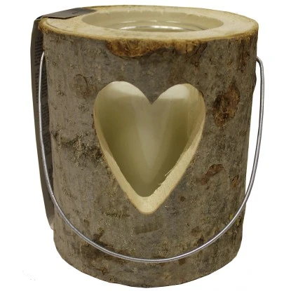 Sunny Garden Windlicht Holzstamm Mit Glas 3-fach Sortiert 15 Cm X 13 Cm 3 Sunny Garden Windlicht Holzstamm Mit Glas 3-fach Sortiert 15 Cm X 13 Cm – Bild 3