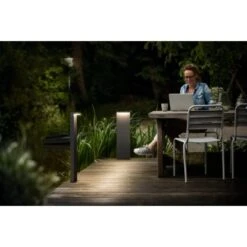Philips MyGarden LED-Wegeleuchte Bustan Anthrazit 77 Cm -Heimdekoration Angebote 8718696158906 4795 AB 5