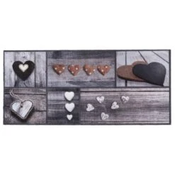 Universal Läufer Hearts 67 Cm X 150 Cm