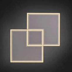 LED-Deckenleuchte Edging Weiß 67,7 X 67,7 Cm CCT 2700 K - 5000 K -Heimdekoration Angebote 872993 2426 09