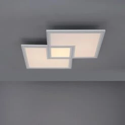 LED-Deckenleuchte Edging Weiß 67,7 X 67,7 Cm CCT 2700 K - 5000 K -Heimdekoration Angebote 872993 2426 11