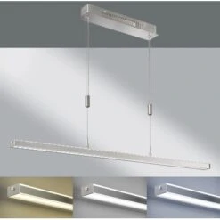 Fischer & Honsel LED-Pendelleuchte Vitan TW 1x 18 W Nickel 4600 Lm 24 Fischer & Honsel LED-Pendelleuchte Vitan TW 1x 18 W Nickel 4600 Lm -Heimdekoration Angebote 891130 1546 12