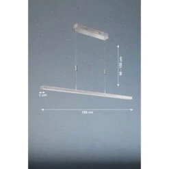 Fischer & Honsel LED-Pendelleuchte Vitan TW 1x 18 W Nickel 4600 Lm 25 Fischer & Honsel LED-Pendelleuchte Vitan TW 1x 18 W Nickel 4600 Lm -Heimdekoration Angebote 891130 1546 13