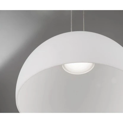 Fischer & Honsel LED-Pendelleuchte Avignon 1x 9 W Weiß-Nickel 1000 Lm 6 Fischer & Honsel LED-Pendelleuchte Avignon 1x 9 W Weiß-Nickel 1000 Lm – Bild 6