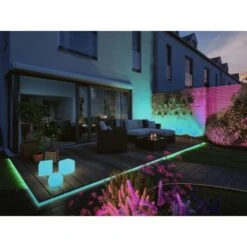 Paulmann Outdoor P&S Neon Stripe Weiß RGB IP67 24V 2 M -Heimdekoration Angebote 895198 2425 18
