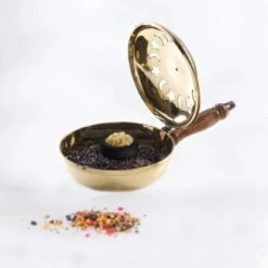 Schlaraffenland Weihrauchpfanne Messing