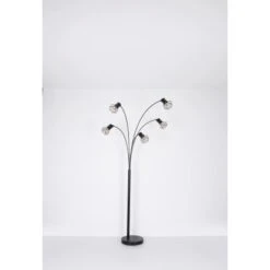 Globo Stehlampe Priska 5-flammig Schwarz Matt 740 X 800 X 2040 Mm 16 Globo Stehlampe Priska 5-flammig Schwarz Matt 740 X 800 X 2040 Mm -Heimdekoration Angebote 9007371417520 3749 S 06